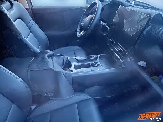 哈弗猛龙PLUS内饰谍照 配置全面升级 空间进一步加大