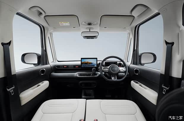 秉承海洋美学 比亚迪Racco内饰官图发布 专供日本市场的K-Car